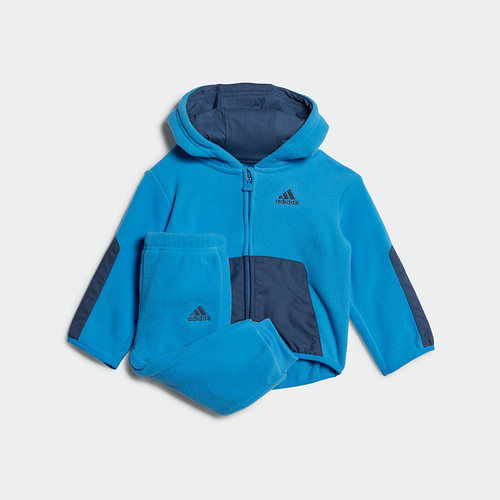 Adidas/阿迪达斯正品I FLEECE JOG婴童运动长袖套装HM8961
