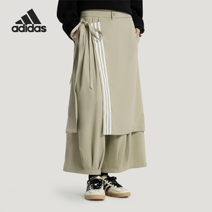 宽松长裤 Adidas KS5335 女士日常运动时尚 款 阿迪达斯正品 2025冬季