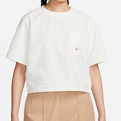 Nike/耐克正品夏季新款女子舒适休闲运动透气短袖T恤 DQ6183-133