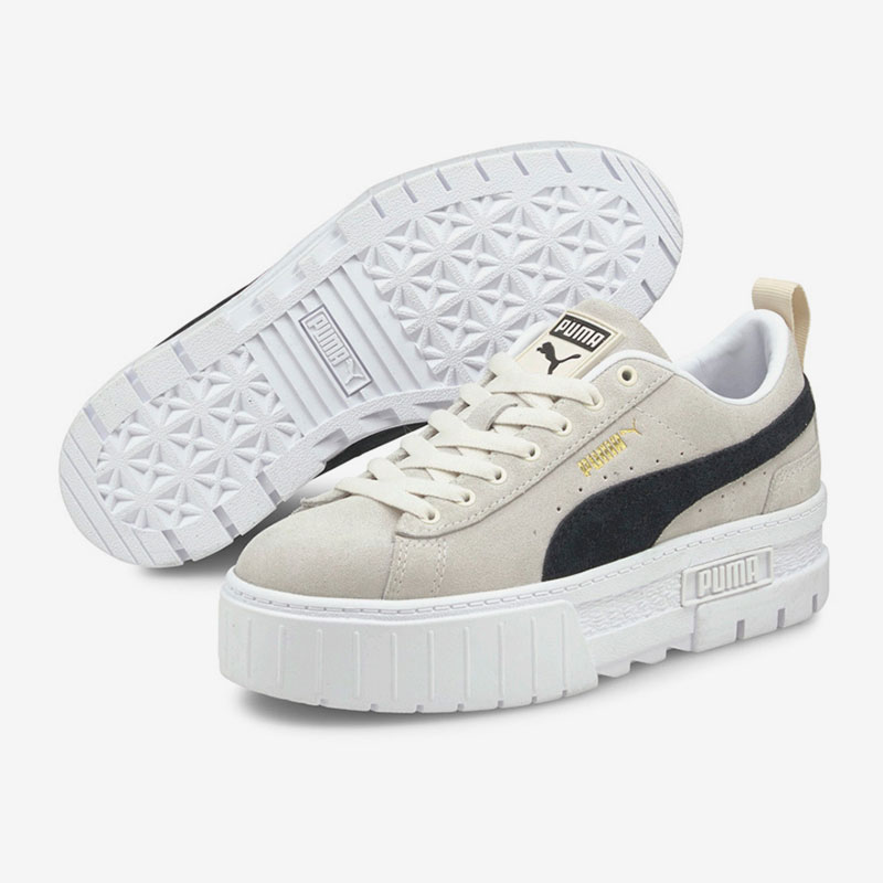 Puma/彪马官方正品Mayze Wn's女子休闲耐磨厚底低帮板鞋380784-02