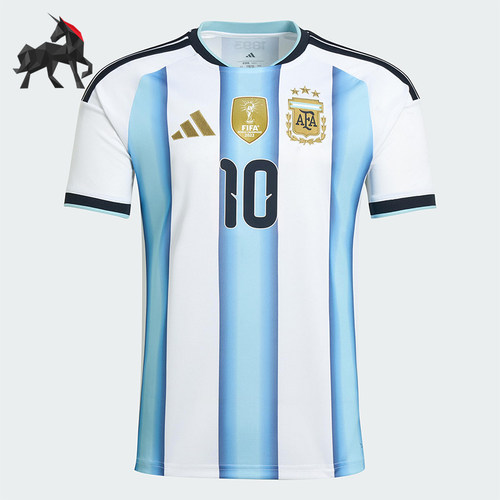 Adidas/阿迪达斯正品阿根廷男士针织修身圆领足球运动T恤KA8117