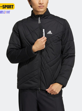Adidas/阿迪达斯正品秋冬新款男子高尔夫运动休闲夹棉外套 HG8293