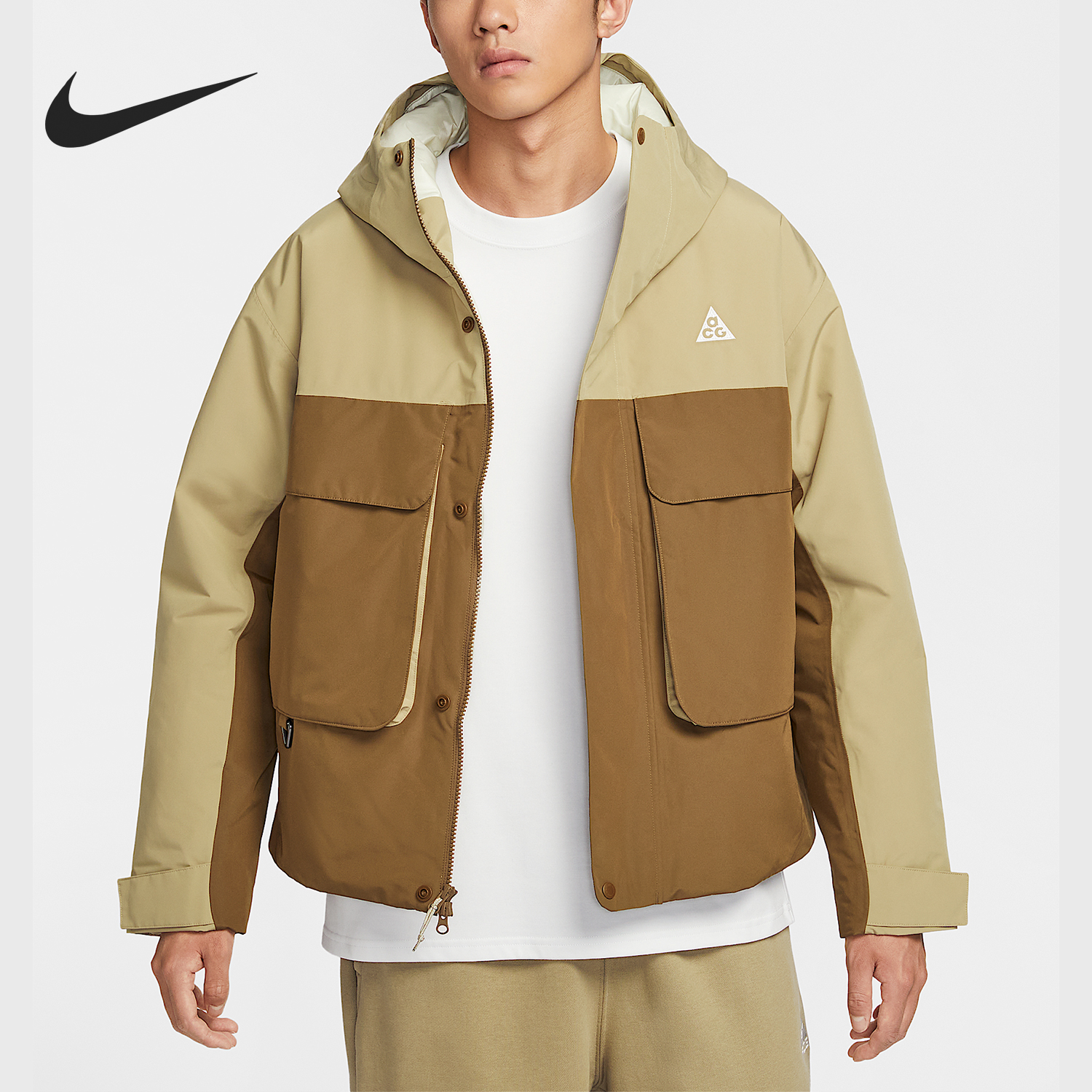 Nike/耐克正品ACG男士保暖防风抗水棉服夹克外套FV8682-297