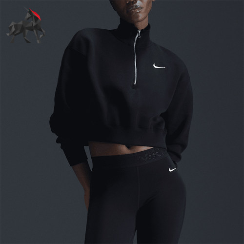Nike/耐克正品Sportswear女士耐穿针织运动休闲套头衫DQ5767-010