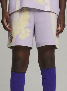 Puma/彪马正品KIDSUPER男女印花时尚户外透气训练运动短裤