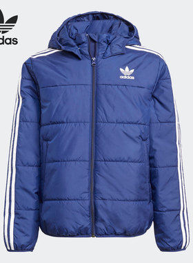 Adidas/阿迪达斯官方正品三叶草大童时尚潮流运动保暖棉衣 H34566