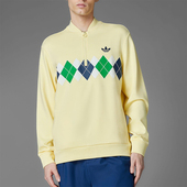 经典 三叶草男士 高尔夫半拉链运动卫衣JE8273 阿迪达斯正品 Adidas