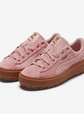 Puma/彪马正品运动女士经典缓震厚底低帮休闲板鞋372613-02