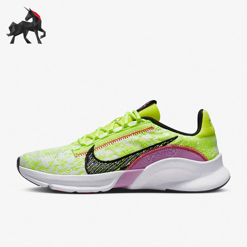 Nike/耐克正品新款女士健身低帮运动系带训练鞋DH3393-700