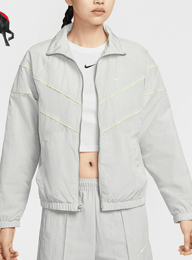 Nike/耐克正品Windrunner女士防晒梭织经典宽松外套FV6305-034