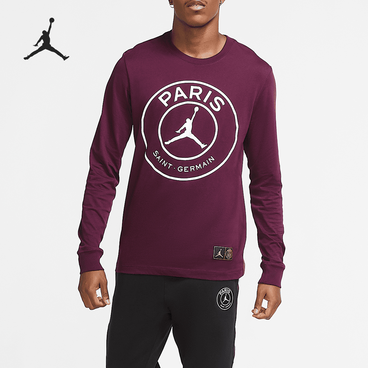 Nike/耐克正品当季新款男子舒适运动休闲训练长袖体恤CK9782