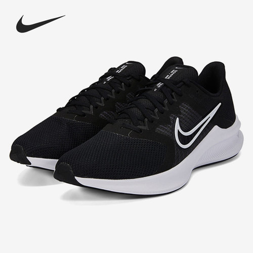 Nike/耐克正品Downshifter 11男女轻便透气跑步鞋CW3411-006