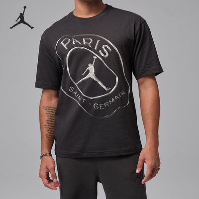 Nike/耐克正品JORDAN男士圆领套头透气经典运动短袖IF3808-018