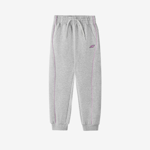 Skechers斯凯奇正品男女透气针织中腰系带运动裤子P126G021-02HQ