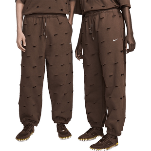 Nike/耐克官方正品Jacquemus Swoosh 男女针织加绒长裤FJ3269-259