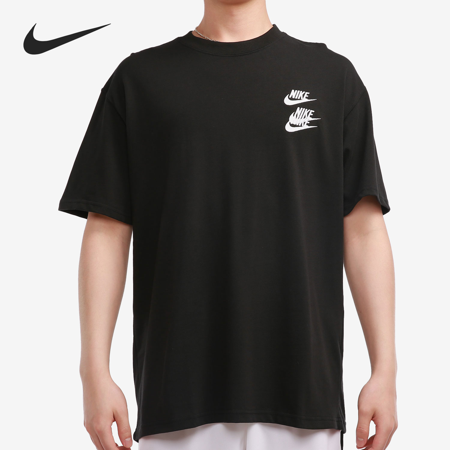 Nike/耐克正品2021年新款男子夏季健身休闲短袖运动T恤DA0990-010-封面