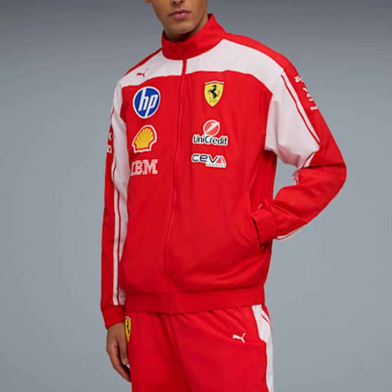 Puma/彪马官方正品新款车队复刻版车手男士运动夹克外套713944-01