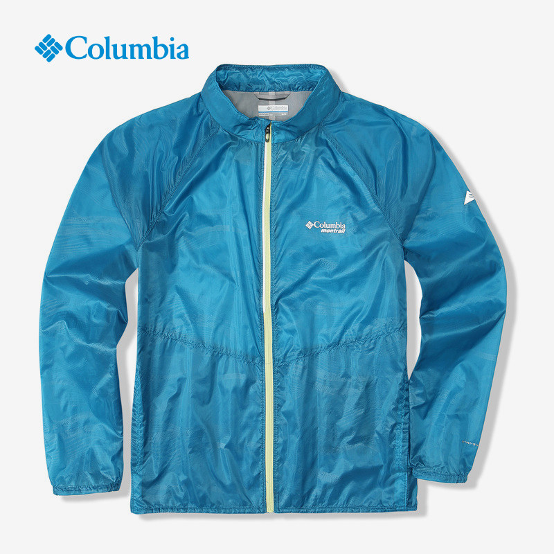 Columbia哥伦比亚正品男子户外21秋冬新品可收纳拒水皮肤衣AE2972