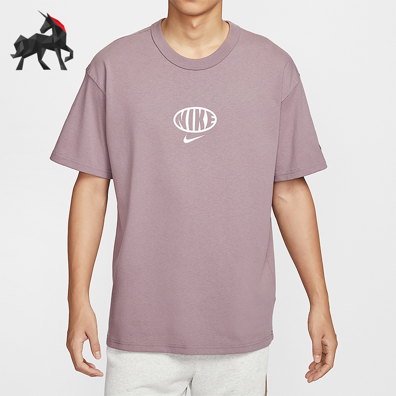 Nike/耐克正品2025夏季款男士休闲运动经典圆领短袖IB7554-204