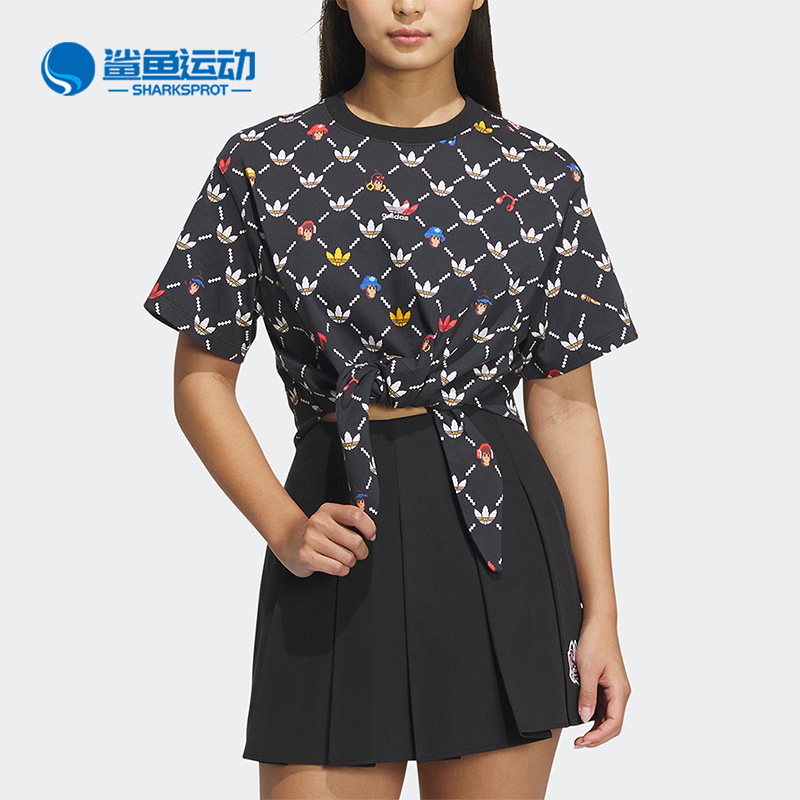 阿迪达斯女子运动T恤IP1769