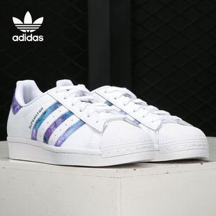 女子低帮运动休闲鞋 Adidas 阿迪达斯正品 三叶草2021年春季 GZ5217