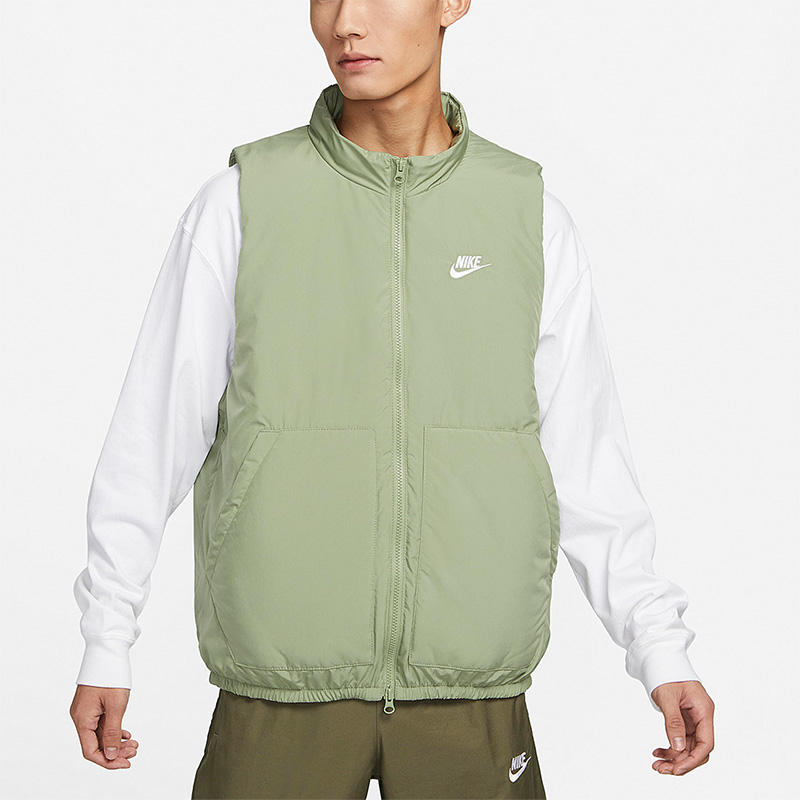 Nike/耐克正品春季新款男子运动休闲保暖棉马甲DX0677-386