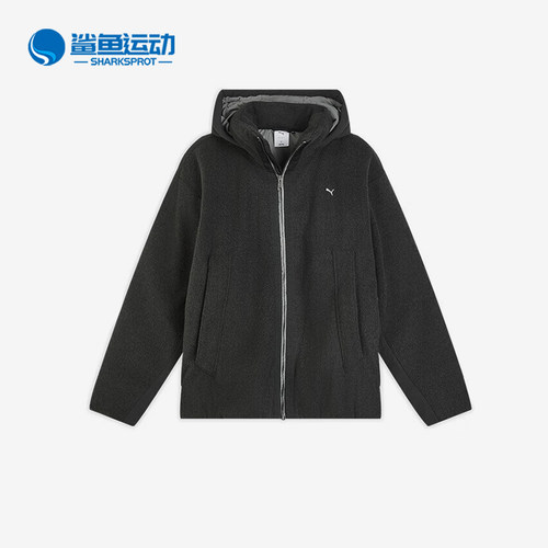 Puma/彪马正品男女同款宽松长袖连帽保暖休闲羽绒服633498-01