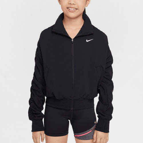 Nike/耐克正品2025大童运动训练梭织时尚拉链立领外套HJ5192-010