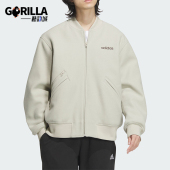 Adidas 秋冬男女运动保暖宽松飞行员休闲棉服JL9565 阿迪达斯正品