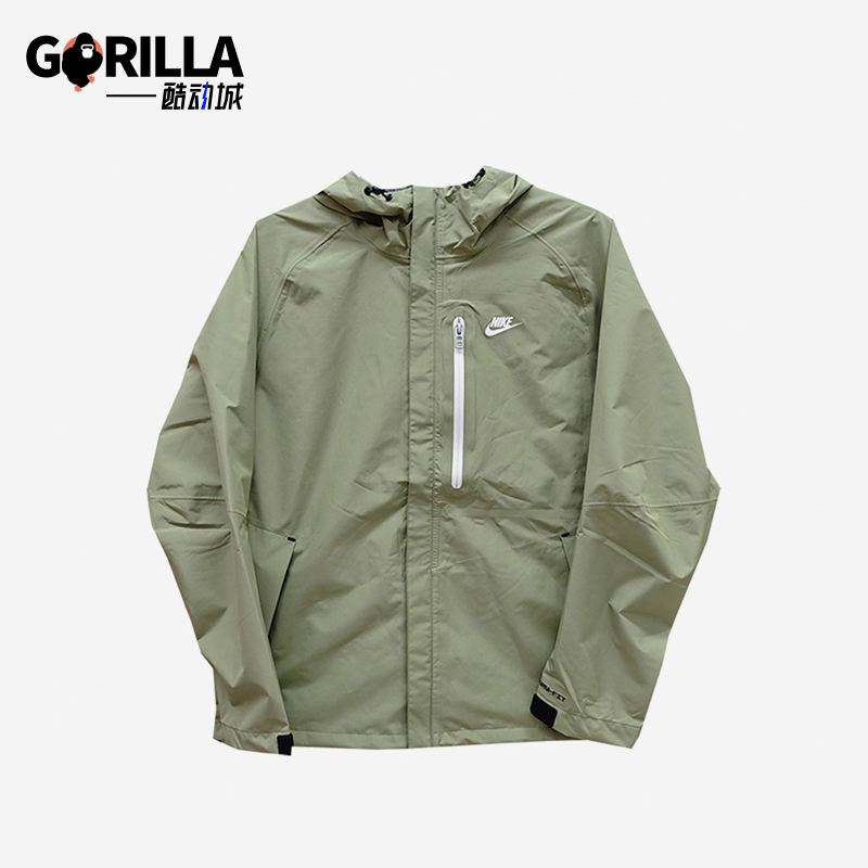 Nike/耐克正品2025新款男士经典保暖休闲连帽夹克外套DM5500-334