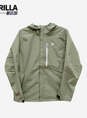 Nike/耐克正品2025新款男士经典保暖休闲连帽夹克外套DM5500-334