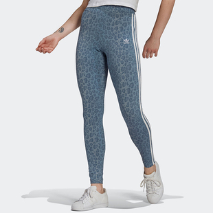 弹力经典 Adidas 阿迪达斯正品 三叶草女士时尚 HB4770 运动紧身长裤