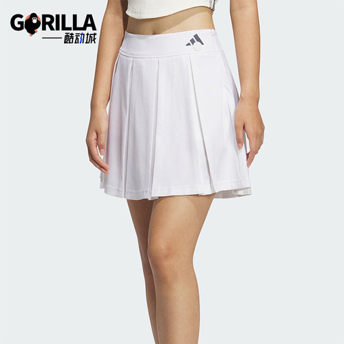 Adidas/阿迪达斯正品VERBIAGE SKIRT女士经典网球半身裙JZ1609