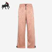 CT4088 Nike 拼接丝绸抽绳直筒休闲运动长裤 春夏男士 605 耐克正品