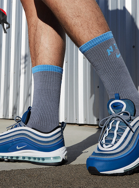 Nike/耐克正品Air Max 97男士低帮气垫耐磨运动跑步鞋FN6957-400