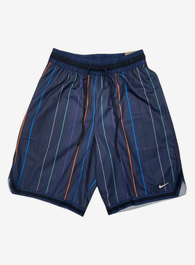 Nike/耐克正品Dri-FIT 男士透气竖条纹篮球运动短裤DX0254-410