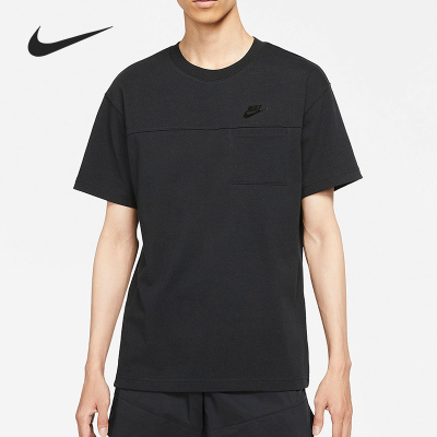 男子运动圆领透气休闲T恤