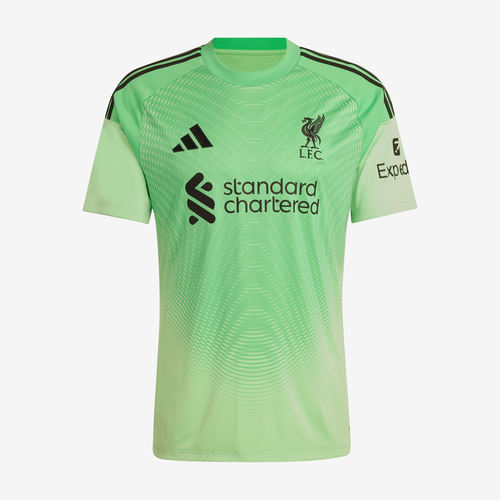Adidas阿迪达斯正品Liverpool男款比赛服短袖吸湿排汗足球JZ4088