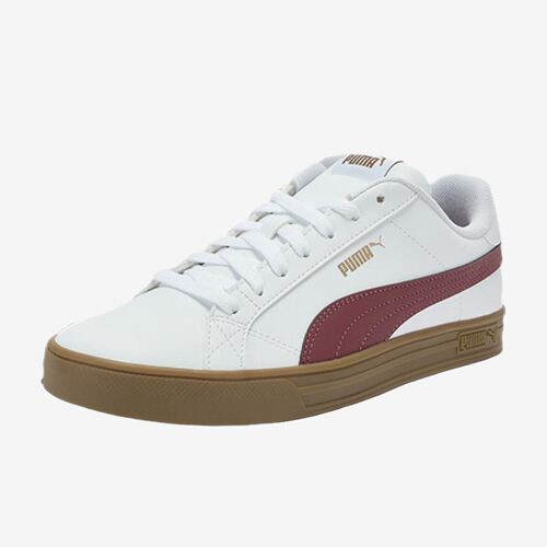 PUMA彪马正品Smash Vulc V3男女同款运动休闲耐磨板鞋380752-14