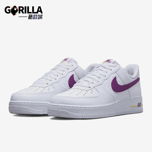 Nike/耐克正品Air Force 1 EMB男士运动休闲轻便板鞋FJ4209-100