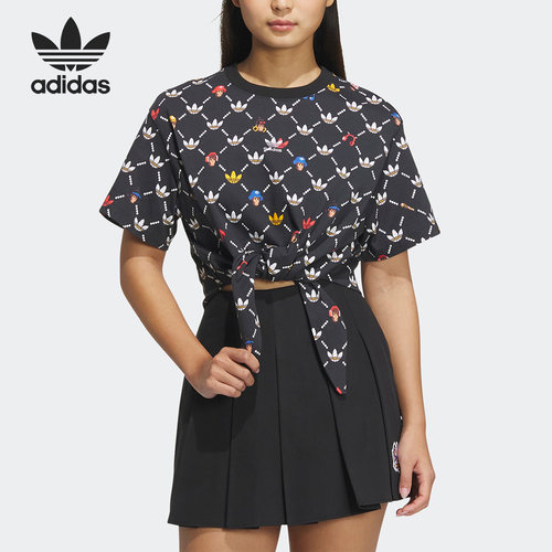 阿迪达斯正品女子短袖T恤