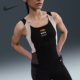 Nike 010 FIT女士透气运动拼接紧身背心II0427 耐克正品 Dri