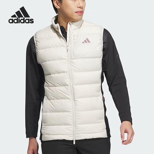 Adidas/阿迪达斯正品2026春季款男士耐穿立领保暖棉马甲IM6475