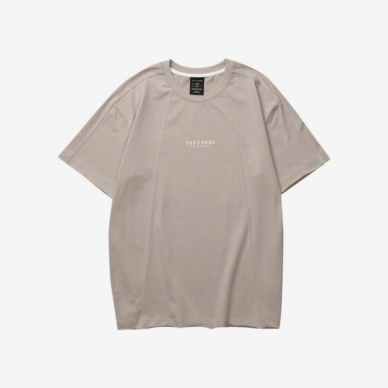 Skechers/斯凯奇正品新款圆领舒适针织休闲男子运动T恤短袖,运动服/休闲服装,运动T恤,淘宝优惠券,粉丝福利购,淘宝优惠卷
