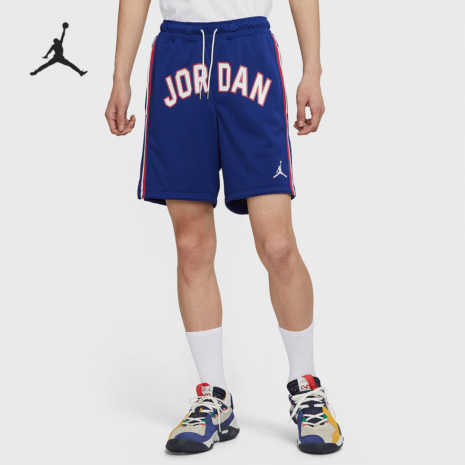 Nike/耐克正品 JORDAN 男子舒适透气篮球运动短裤 DJ0200-455
