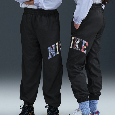 Nike/耐克正品夏季大童轻盈梭织透气时尚休闲运动长裤II0472-010
