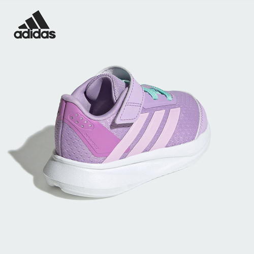 Adidas/阿迪达斯正品2025夏季款婴童透气网眼魔术贴运动鞋JQ3023