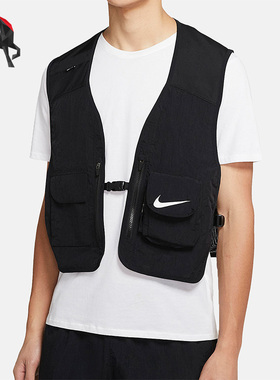 Nike/耐克正品 F.C.男子可拆卸式机能风足球马甲CK9975-010