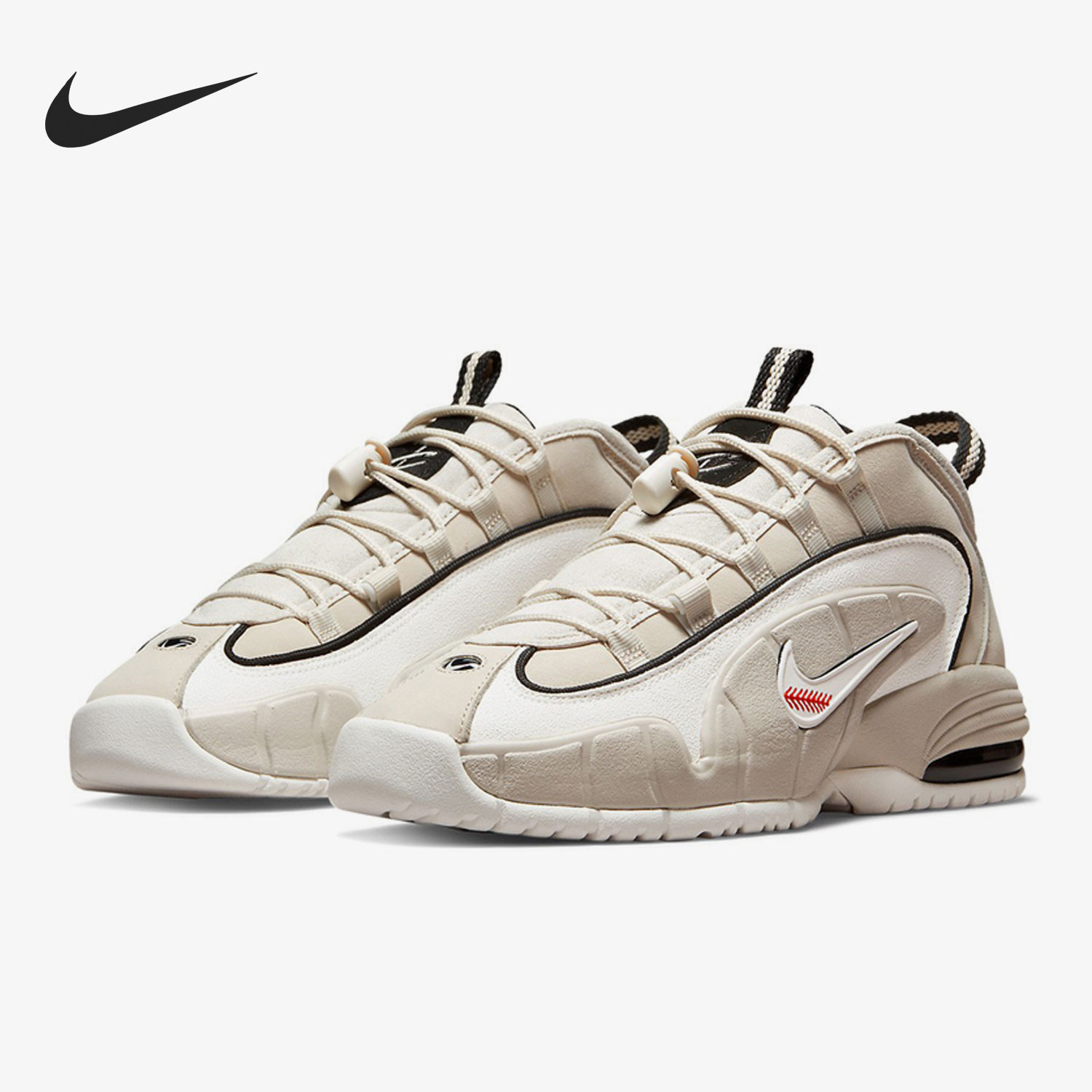 Nike/耐克官方正品男款防滑耐磨包裹性中帮复古篮球鞋DM9130-100