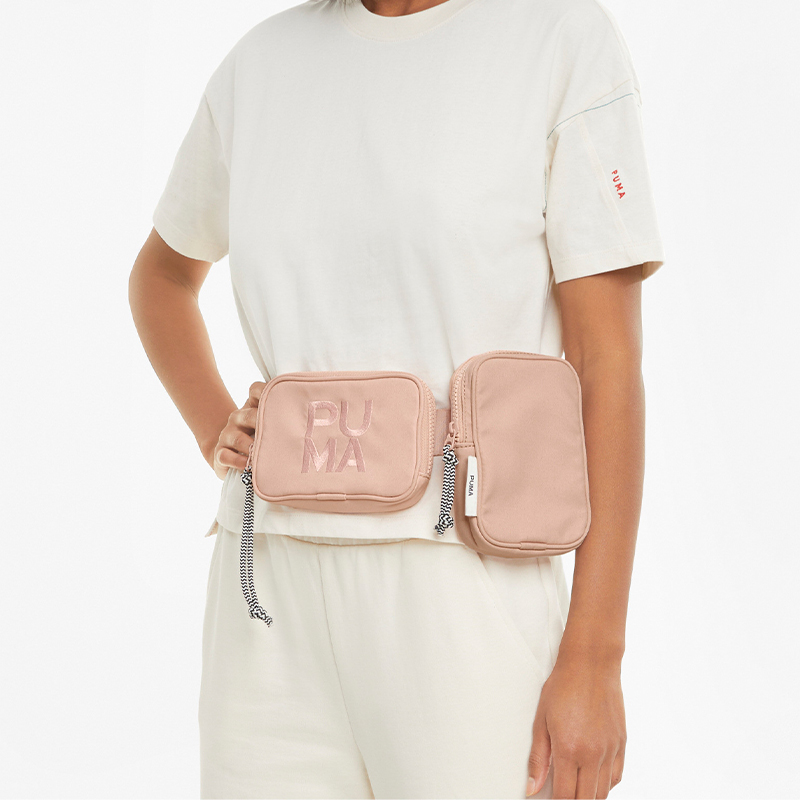 Puma/彪马正品INFUSE WAISTBAG女士二合一多功能运动腰包挎包